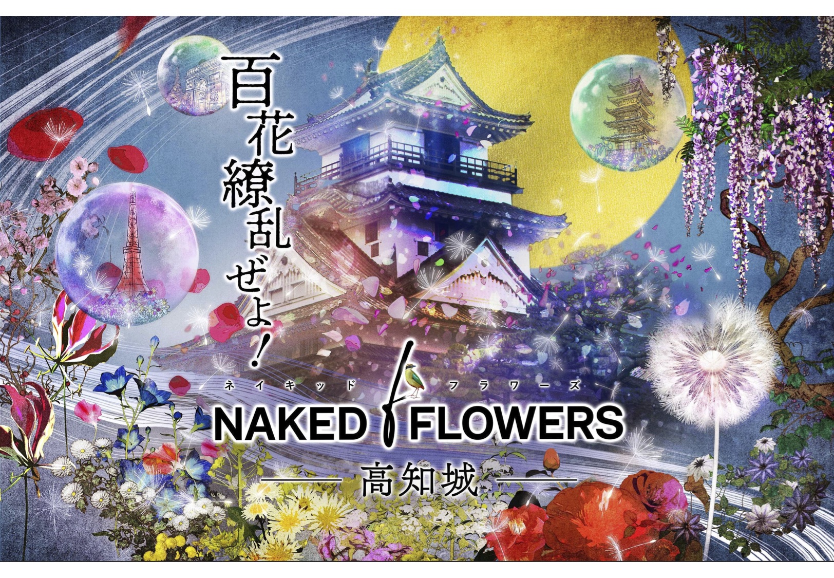 NAKED FLOWERS －高知城－